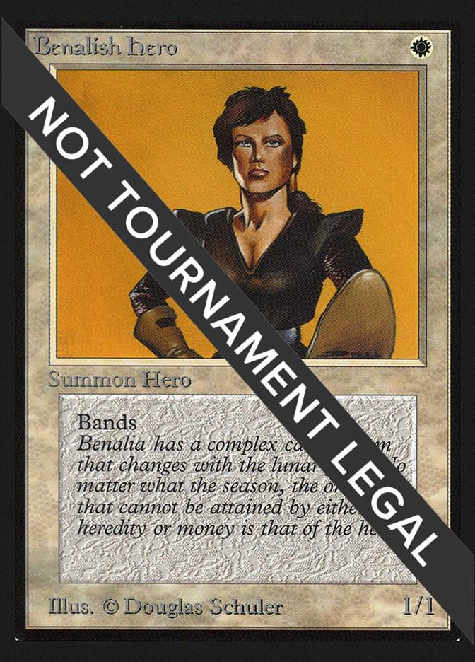 Benalish Hero (Magic International Edition)