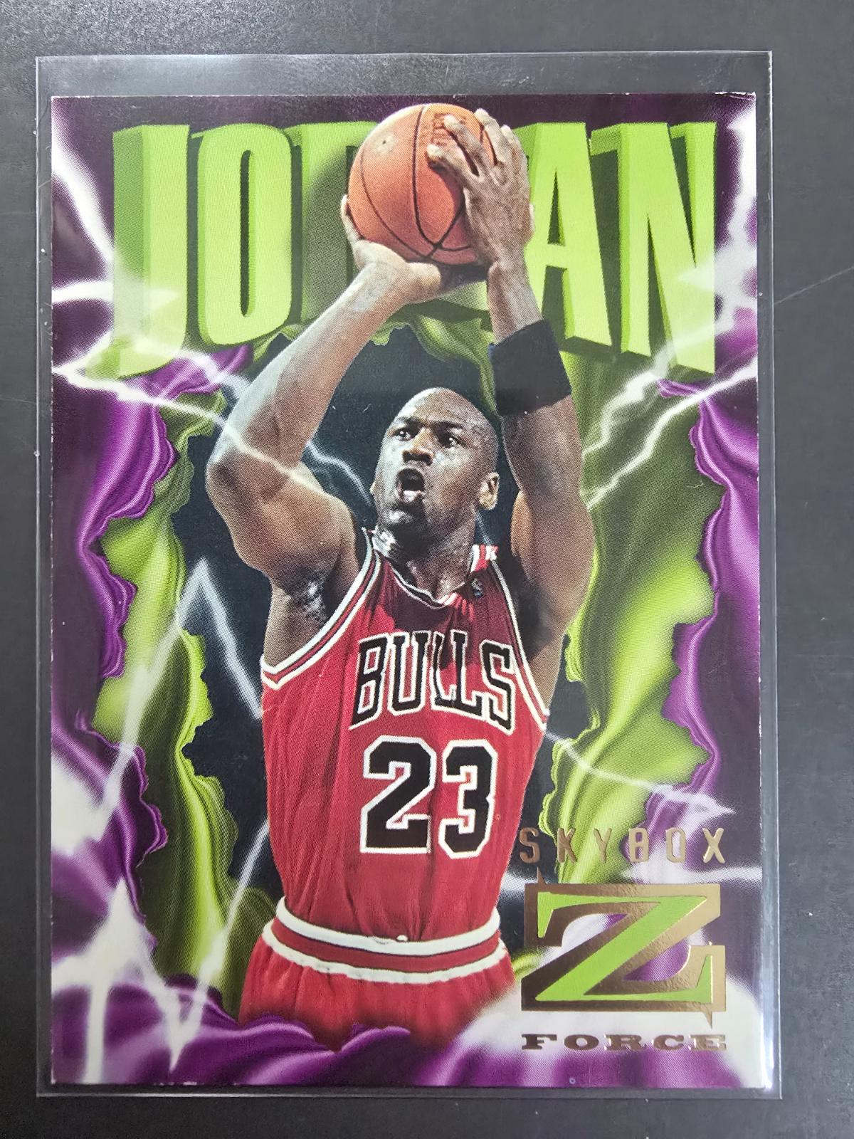Jordan Force 5 Michael Jordan | Ungraded | 1996 Skybox Z Force