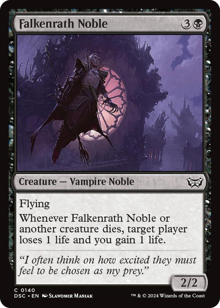 Falkenrath Noble (Magic Duskmourn: House of Horror Commander)