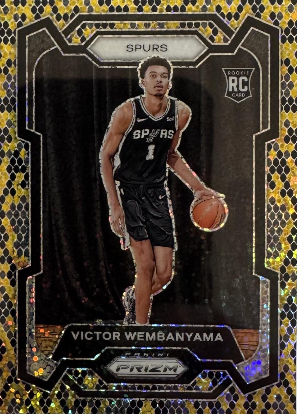 Victor Wembanyama [King Snake] #136 Prices | 2023 Panini Prizm