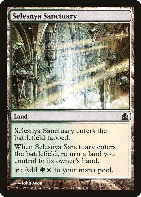 Selesnya Sanctuary (Magic Commander)