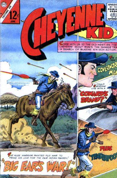 Cheyenne Kid #56 (1966) Comic Books Cheyenne Kid