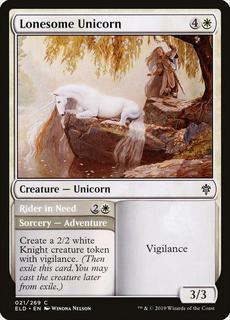 Lonesome Unicorn & Rider in Need
