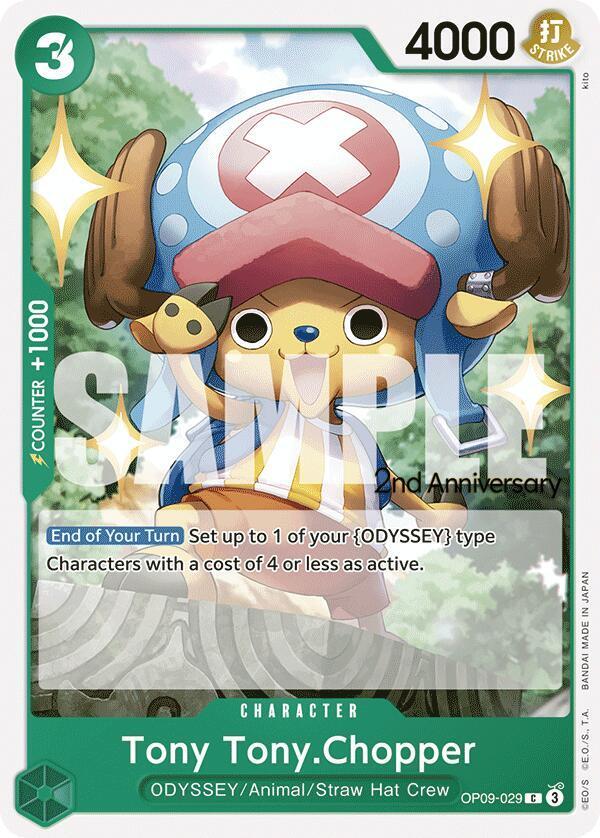 Tony Tony.Chopper [2nd Anniversary] OP09-029 Prices | One Piece