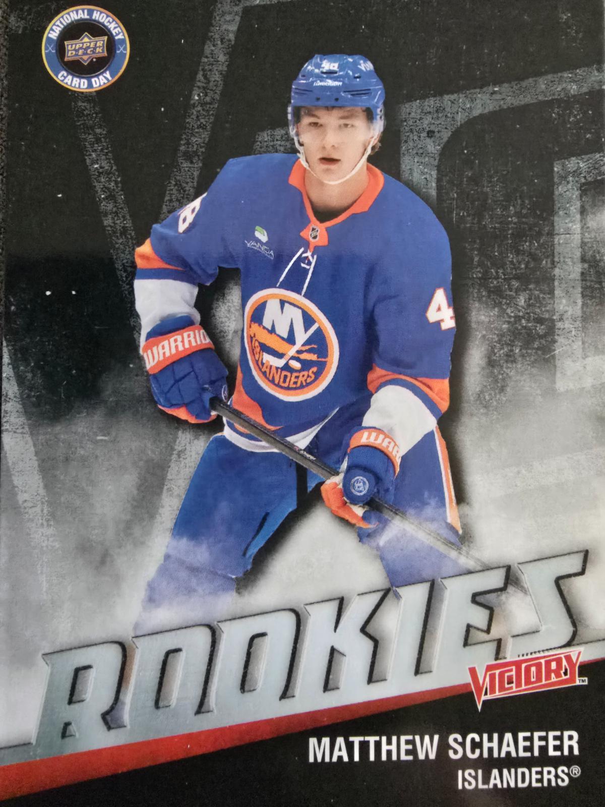 Matthew Schaefer #V-9 Prices [Rookie] | 2026 Upper Deck National Hockey ...