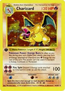 Charizard — 1st Edition Base Set scan