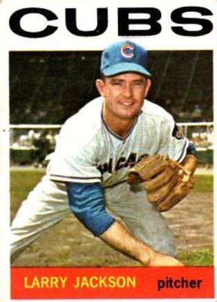 Larry Jackson #444 Baseball Cards 1964 Topps
