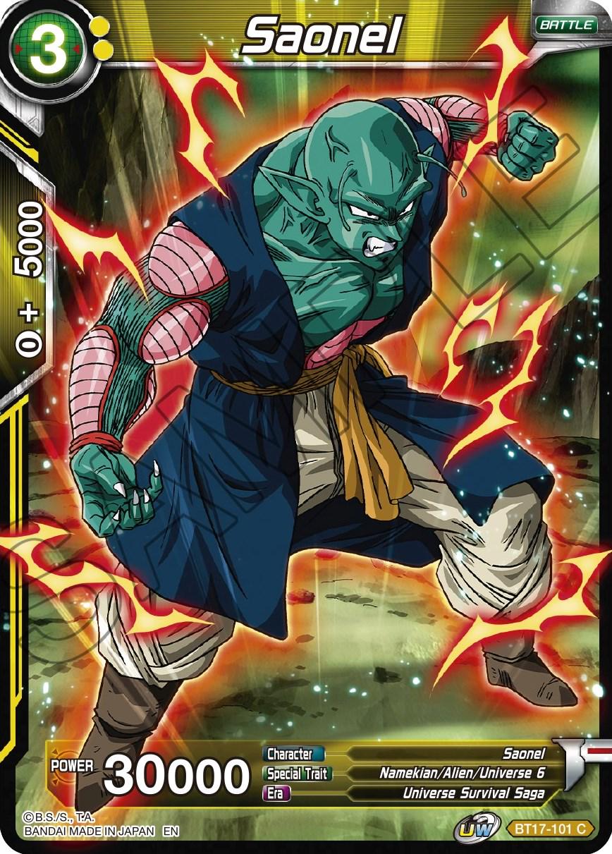 Saonel BT17-101 Dragon Ball Super Ultimate Squad