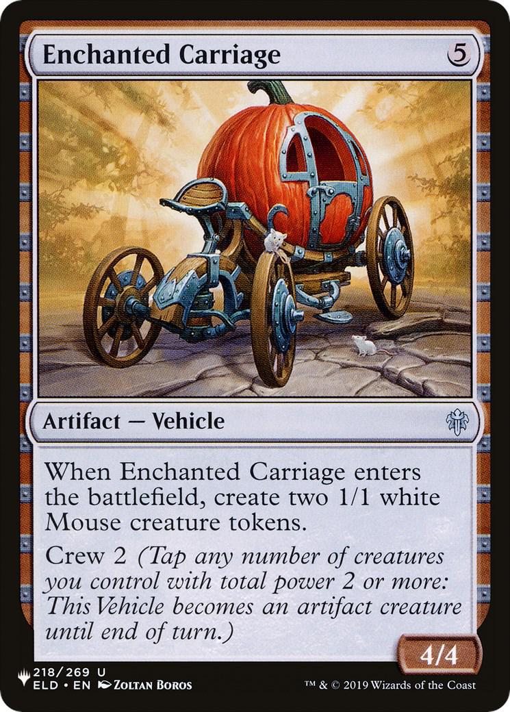 Enchanted Carriage #218 Magic The List Reprints