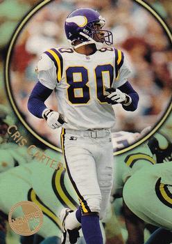 Cris Carter #9 Football Cards 1997 Stadium Club Members Only 55