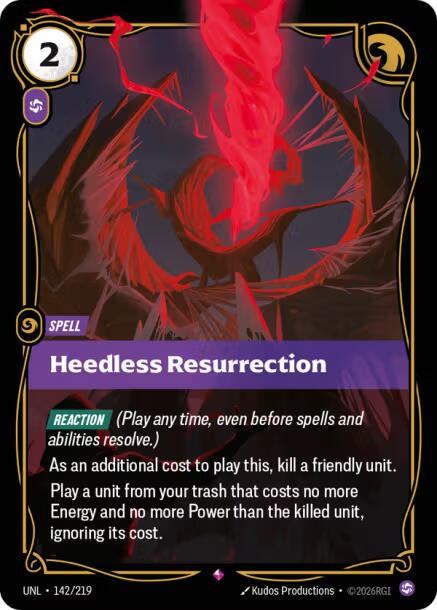 Heedless Resurrection front