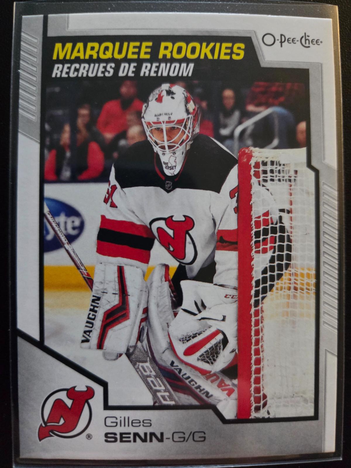 giles senn #615 Hockey Cards 2020 O Pee Chee Marquee Rookies