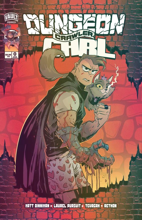 Dungeon Crawler Carl comic cover S-016 - Vault 35 Brett Bean exclusive (Foil)