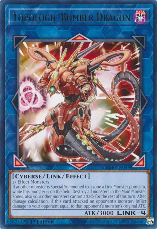 Topologic Bomber Dragon CRBR-EN049 YuGiOh Crossover Breakers