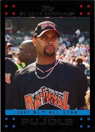 Albert Pujols #UH254 2007 Topps Updates & Highlights Baseball