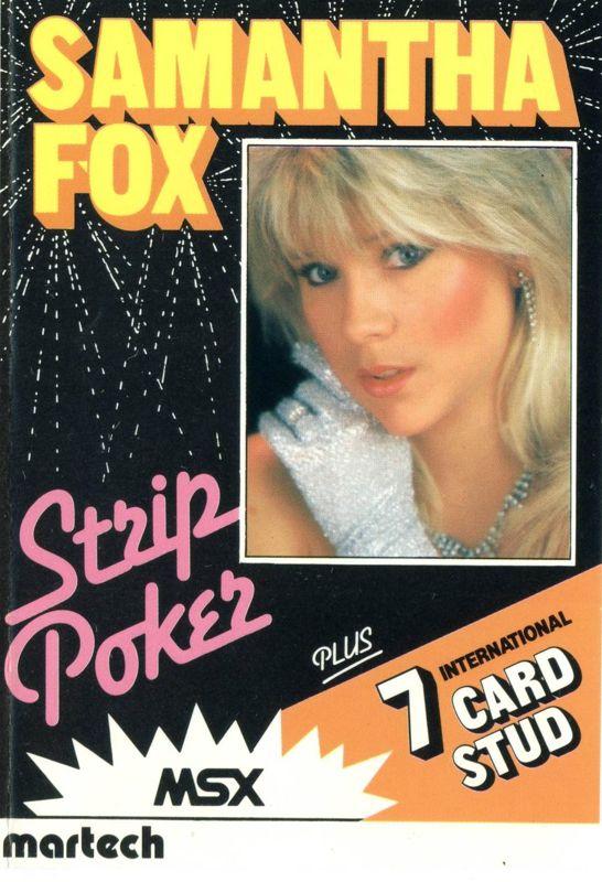 Samantha Fox Strip Poker PAL MSX