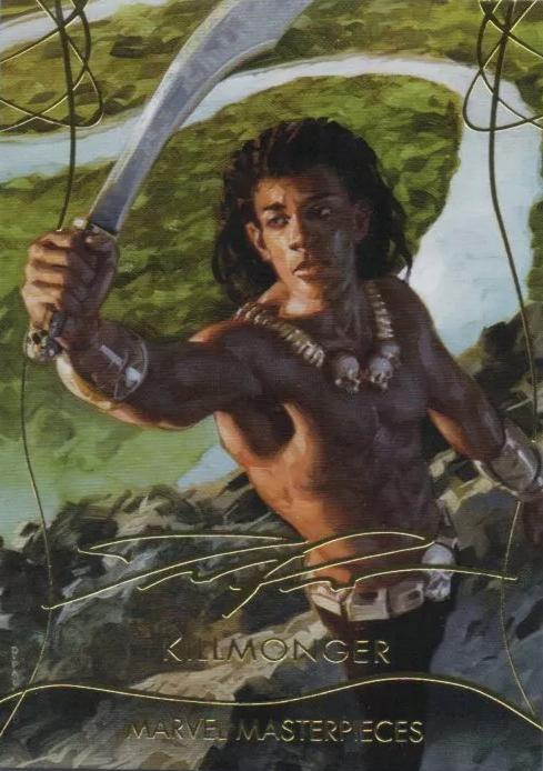 Erik Killmonger [Gold Foil] #8 Prices | Marvel 2020 Masterpieces ...