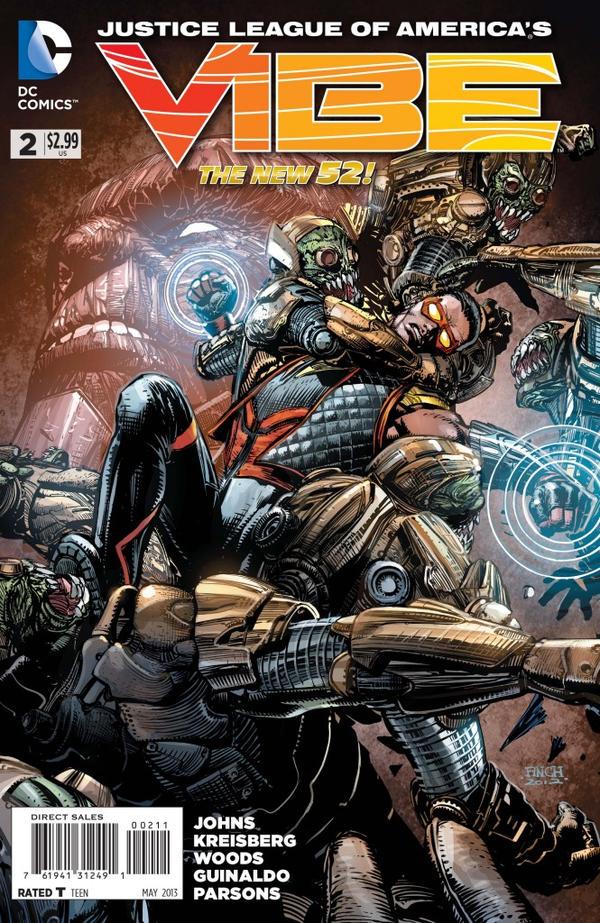 Justice League of America's Vibe #2 (2013) Comic Books Justice League of America's Vibe