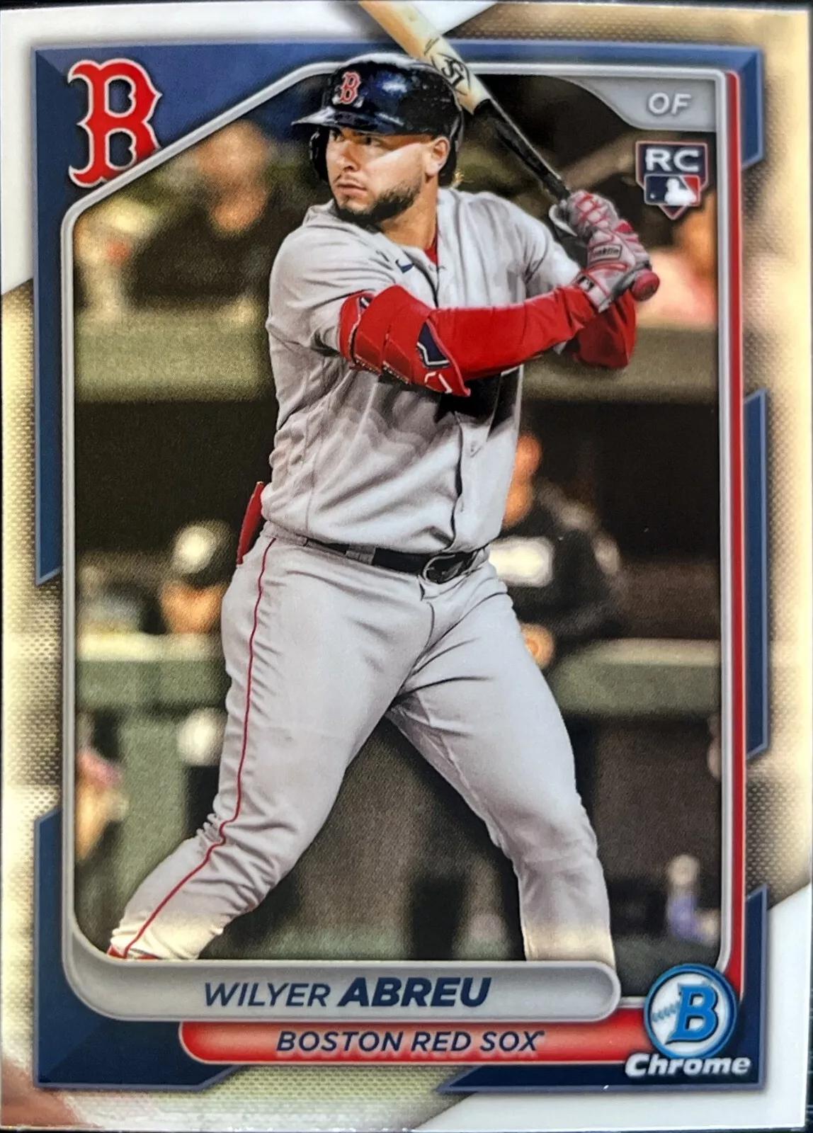 Wilyer Abreu #46 Baseball Cards 2024 Bowman Chrome
