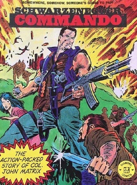 Schwarzenegger Commando (1986) Comic Books Schwarzenegger Commando