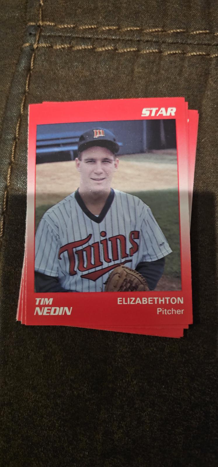 Tim Nedin #152 Baseball Cards 1989 Star