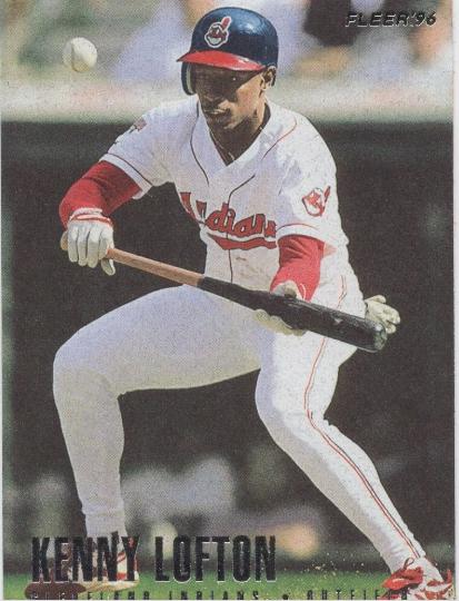 Kenny Lofton #89 Baseball Cards 1996 Fleer