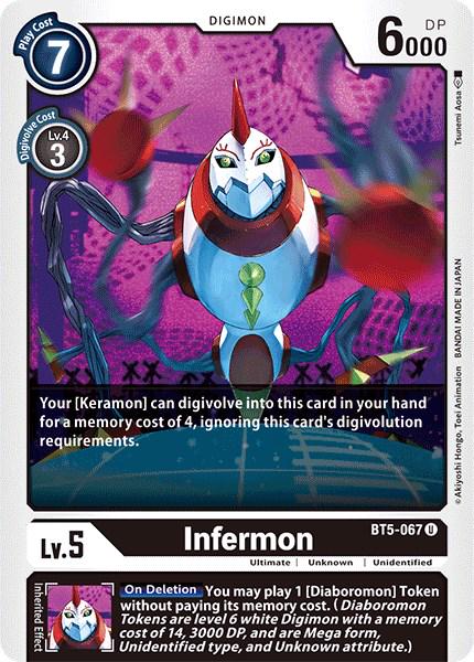Infermon #BT5-067 Prices | Digimon Battle of Omni | Digimon Cards