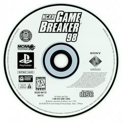 Disc   | NCAA GameBreaker '98 Playstation
