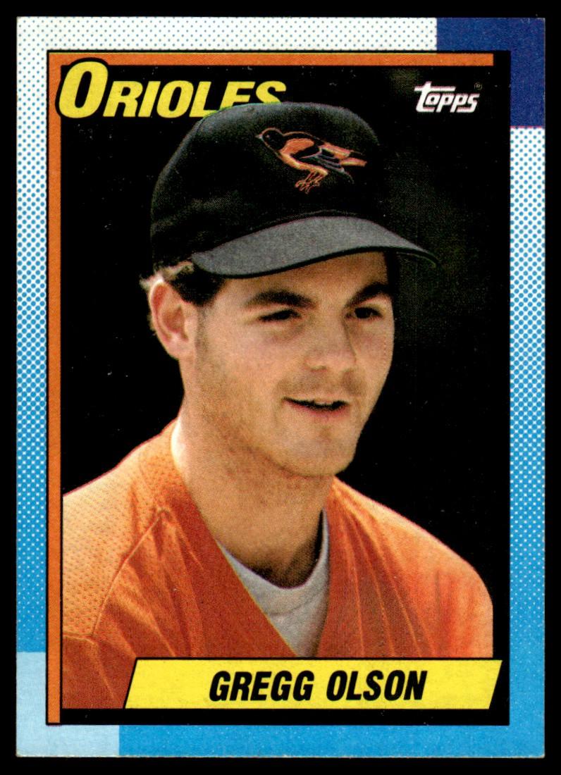 Gregg Olson (1990 Topps)