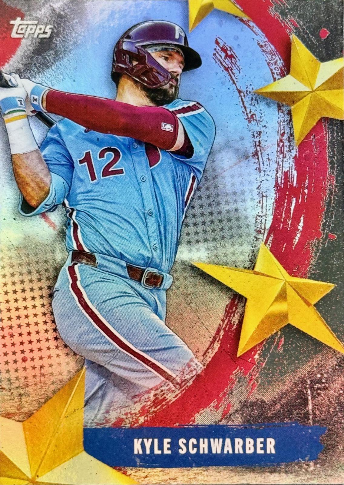 2025 Topps Update Stars of MLB Kyle Schwarber #SMLB-82 card