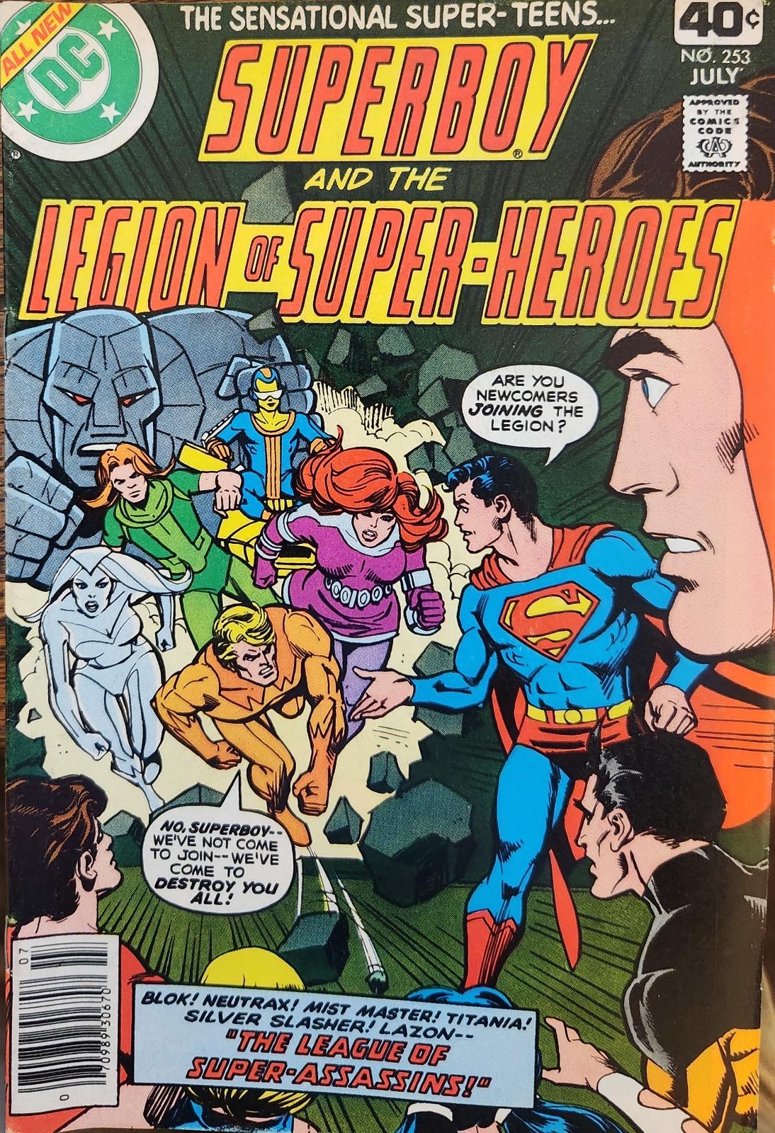 Superboy And The Legion Of Super Heroes #253 (1979) Comic Books Superboy and the Legion of Super-Heroes