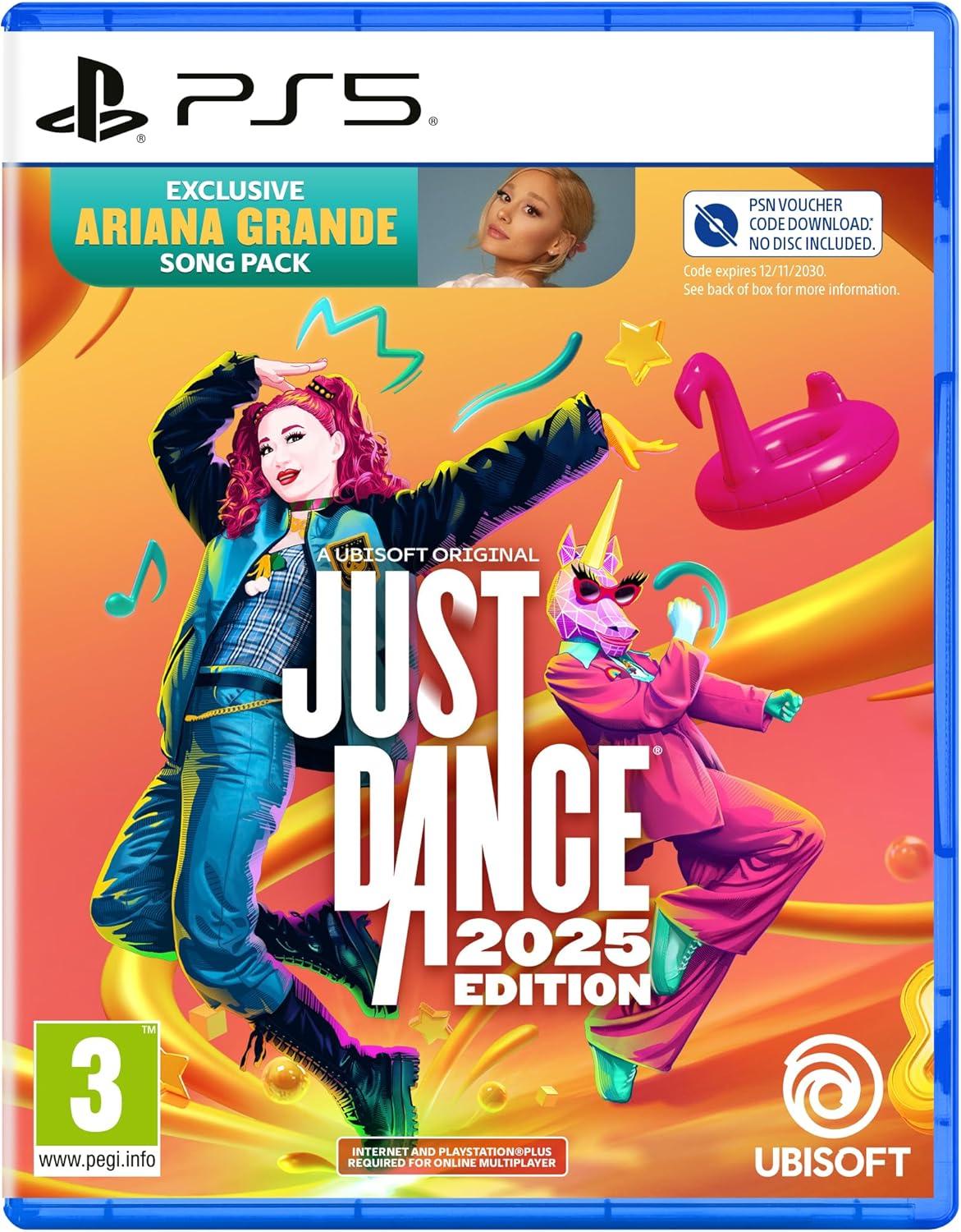 Carátula de Just Dance 2025 Code In Box para PS5 (edición PAL España)