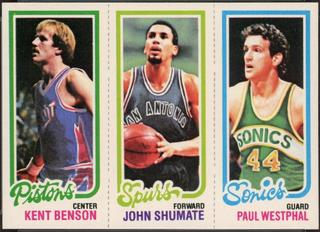 Kent Benson / John Shumate / Paul Westphal #84 / 212 / 229