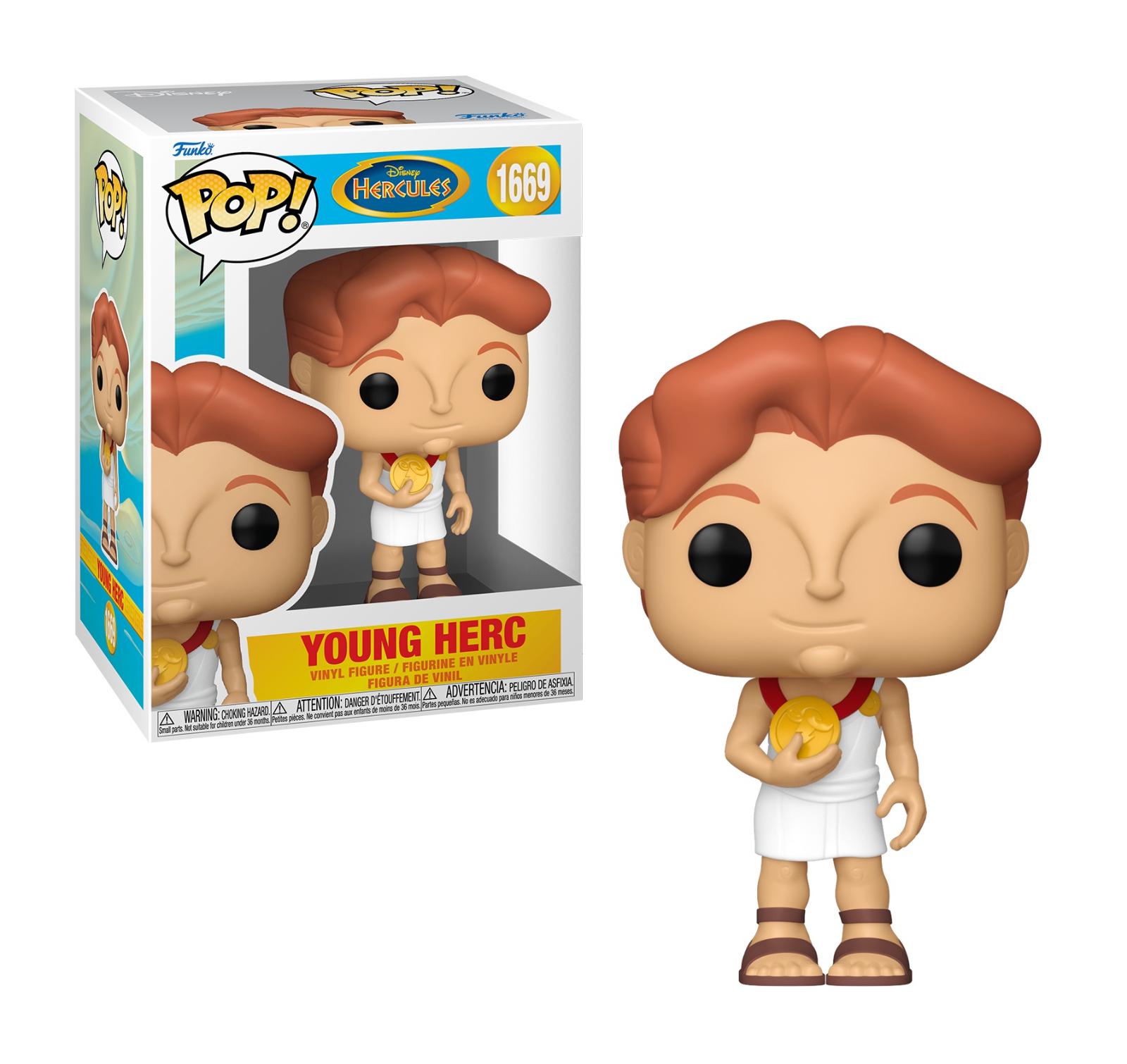 Young Herc #1669 Disney Hercules Funko Pop box and figure