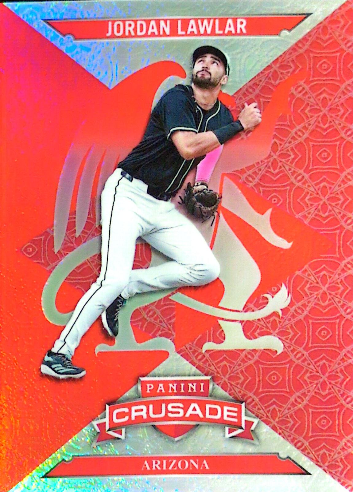 Jordan Lawlar #30 2025 Panini Crusade Insert Baseball