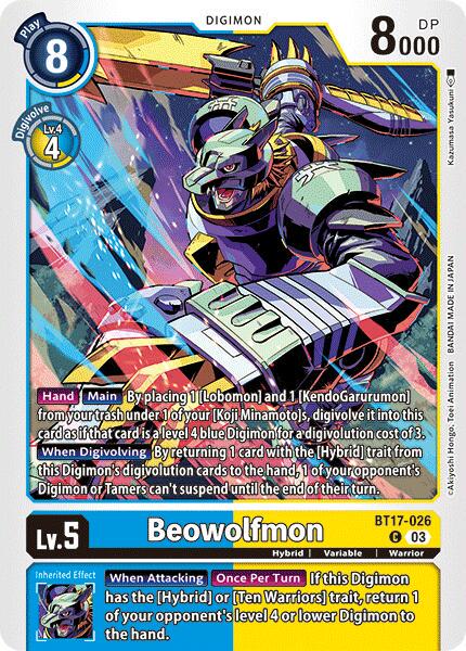 Beowolfmon front