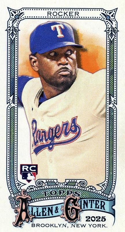 Kumar Rocker #386 2025 Topps Allen And Ginter Baseball