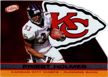 Priest Holmes #70 2001 Pacific Prism Atomic Football