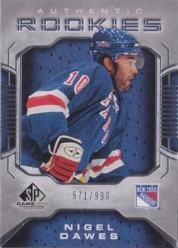 Nigel Dawes #136 2006 Sp Game Used Hockey