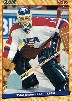 Tom Barrasso #102 1995 Semic Globe Vm Hockey