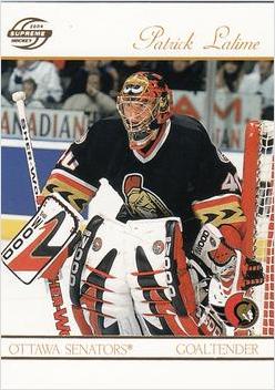 Patrick Lalime #71 2003 Pacific Supreme Hockey