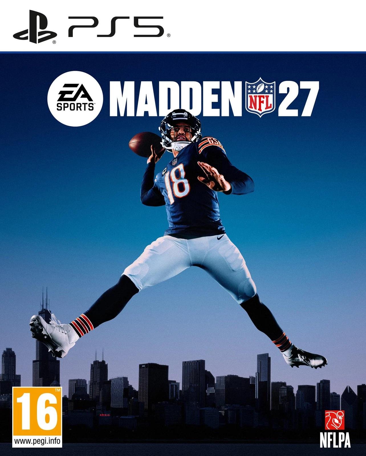 Carátula de Madden NFL 27 para PS5 (edición PAL España)