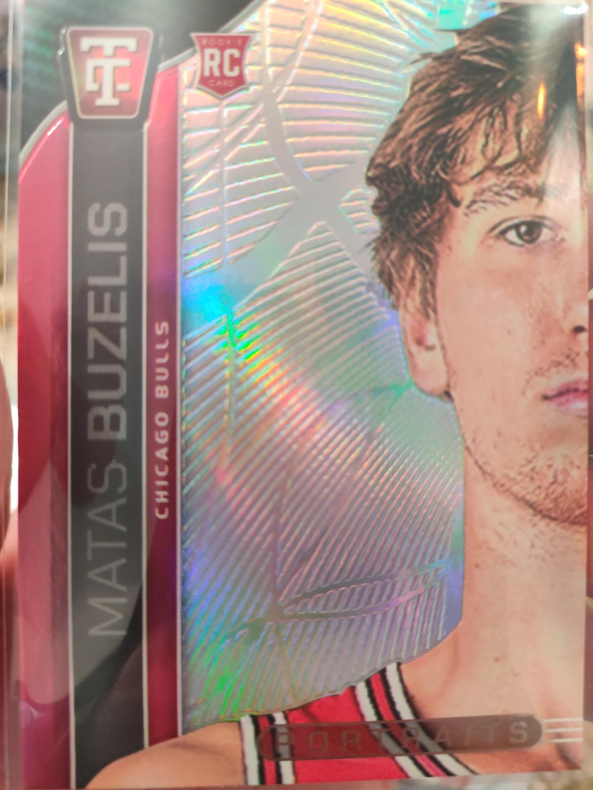 Matas Buzelis #3 Basketball Cards 2024 Panini Totally Certified Portrait