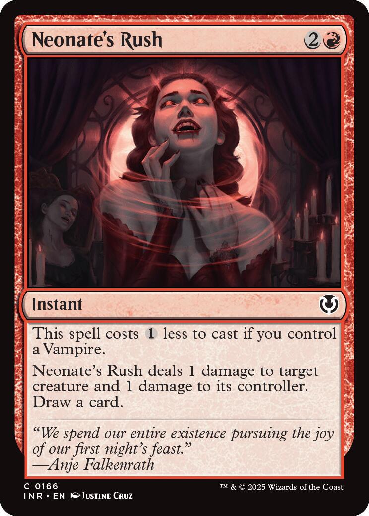 Neonate's Rush #166 Magic Innistrad Remastered