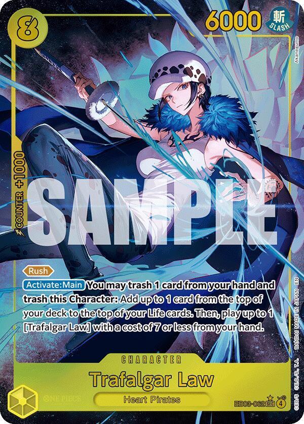 Trafalgar Law [Alternate Art] EB03-062 Prices | One Piece Extra