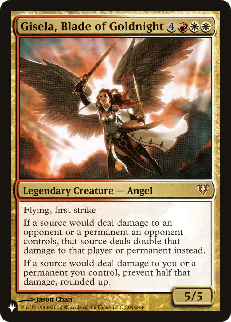 Gisela, Blade of Goldnight #209 Magic The List Reprints