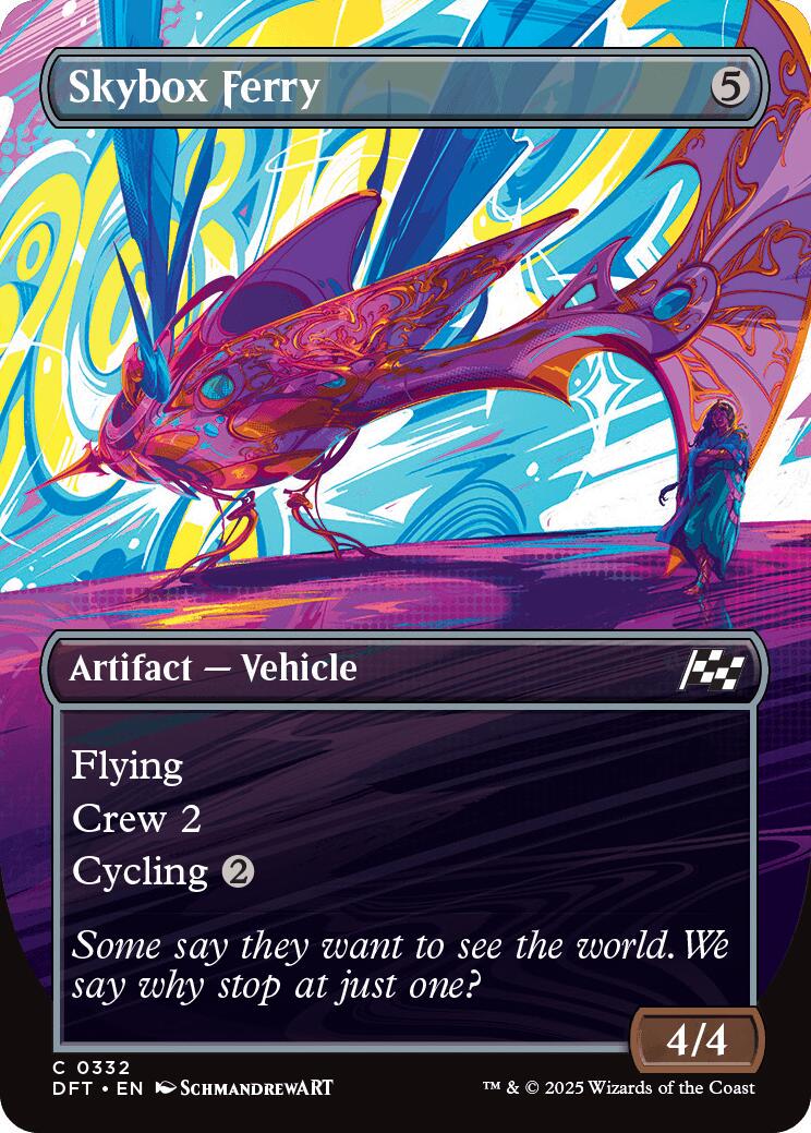 Skybox Ferry [Foil] (Magic Aetherdrift)