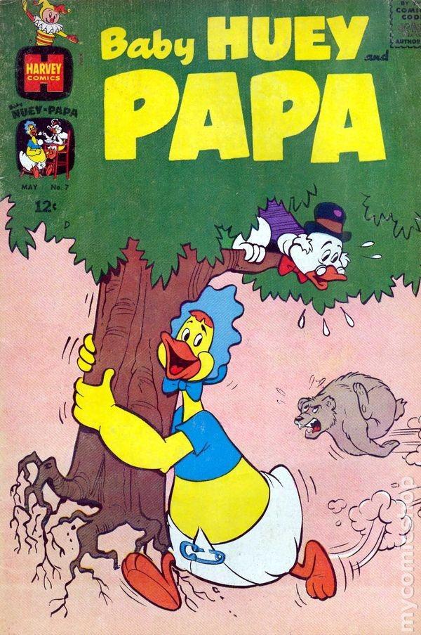 Baby Huey and Papa #7 (1963) Comic Books Baby Huey and Papa