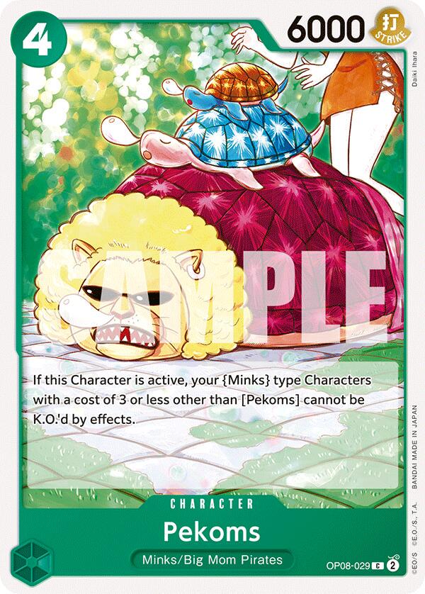 Pekoms OP08-029 One Piece Two Legends