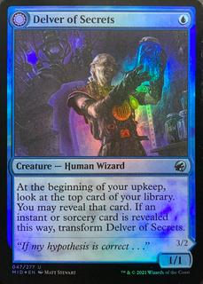 Delver of Secrets & Insectile Aberration